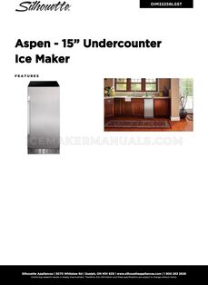 Danby DIM3225BLSST Specifications Sheet