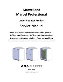 Marvel MP15CPS3LS Service Manual