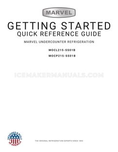 Marvel MOCP215SS01B Quick Start Guide