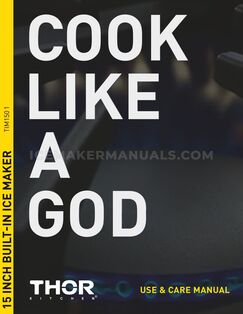 Thor Kitchen TIM1501 Manual