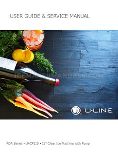 U-Line UACP115IS01A Owners Manual